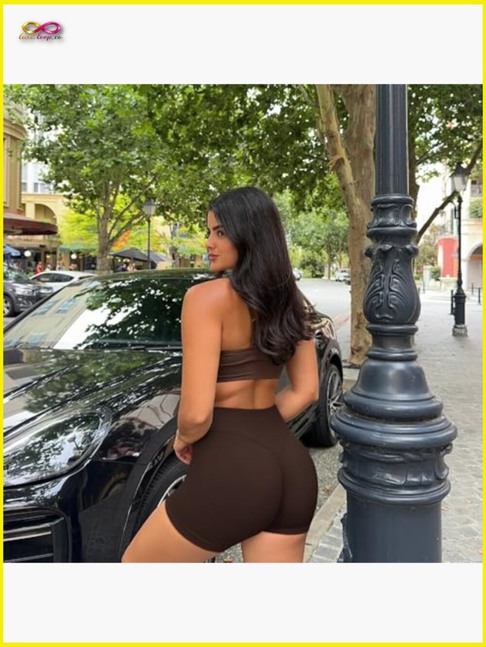 Seamless Scrunch Butt Lifting High Waist Yoga Biker Booty Shorts 3 Pack - Picture 3 of 7